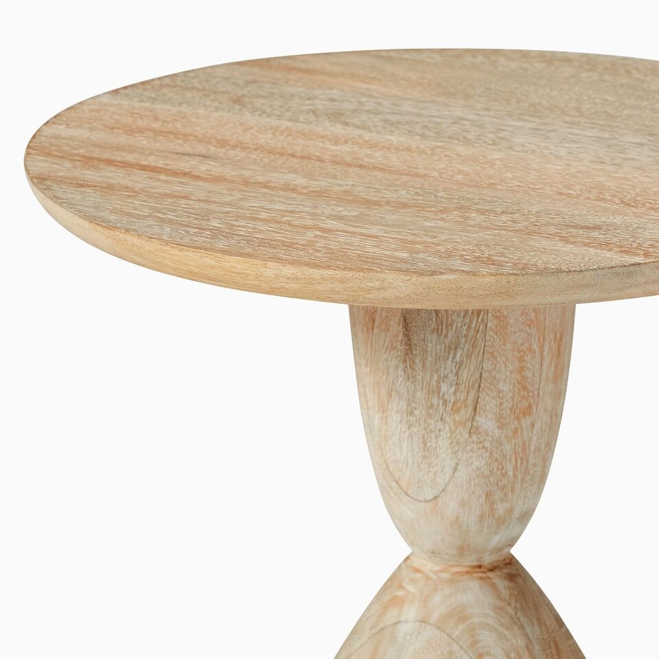Winona Round Pedestal Side Table West Elm Australia